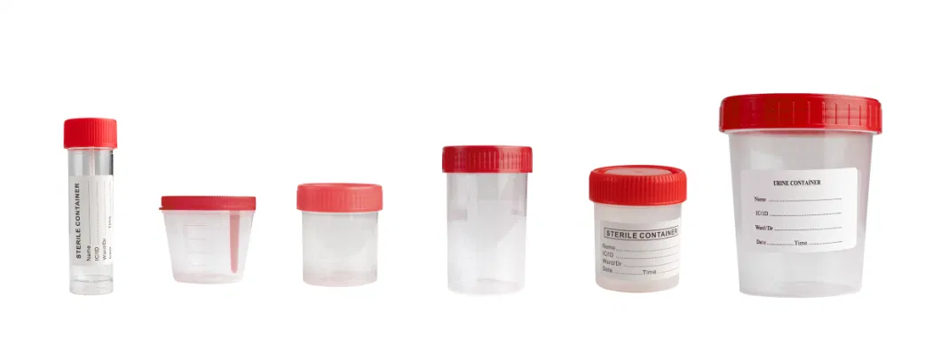 Medical Supply Disposable Plastic Specimen Collection Container